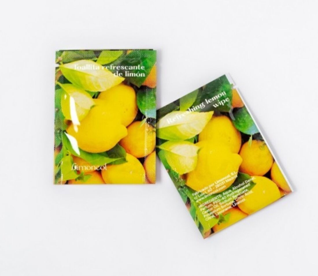 Toalhitas Refrescantes Limão x500 | Higiene rápida e frescura cítrica
