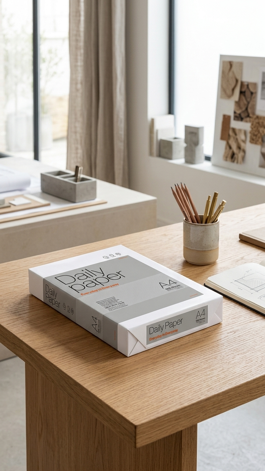 Papel Fotocópia A4 75g – Caixa 5 Resmas