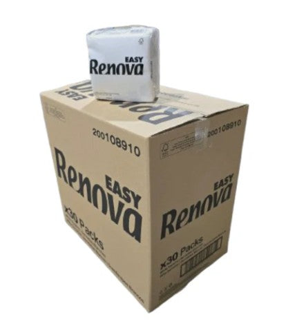 Guardanapos 33x33 Renova Easy Folha Simples — Pack 30x70