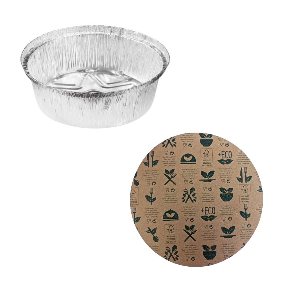 Formas de Alumínio para Take Away
