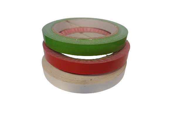 Fita Adesiva PVC 12mm x 66m para Fechar Sacos com Segurança