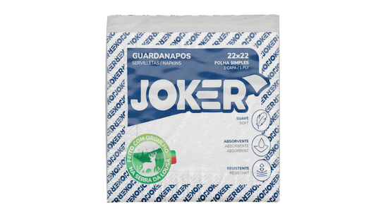 GUARDANAPO 22X22 1F JOKER