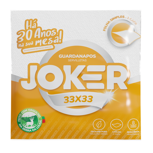 GUARDANAPO 33-33 1-F JOKER