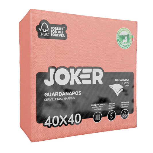 GUARDANAPO SALMAO 40-40