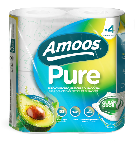 Papel Higiénico Amoos Pure