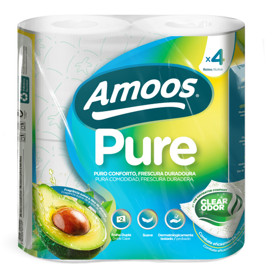 Papel Higiénico Amoos Pure