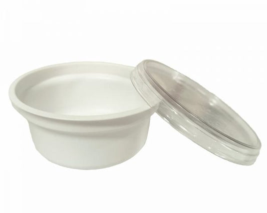 Taça Plástica Transparente 200ml com Tampa – Caixa 800 Un.