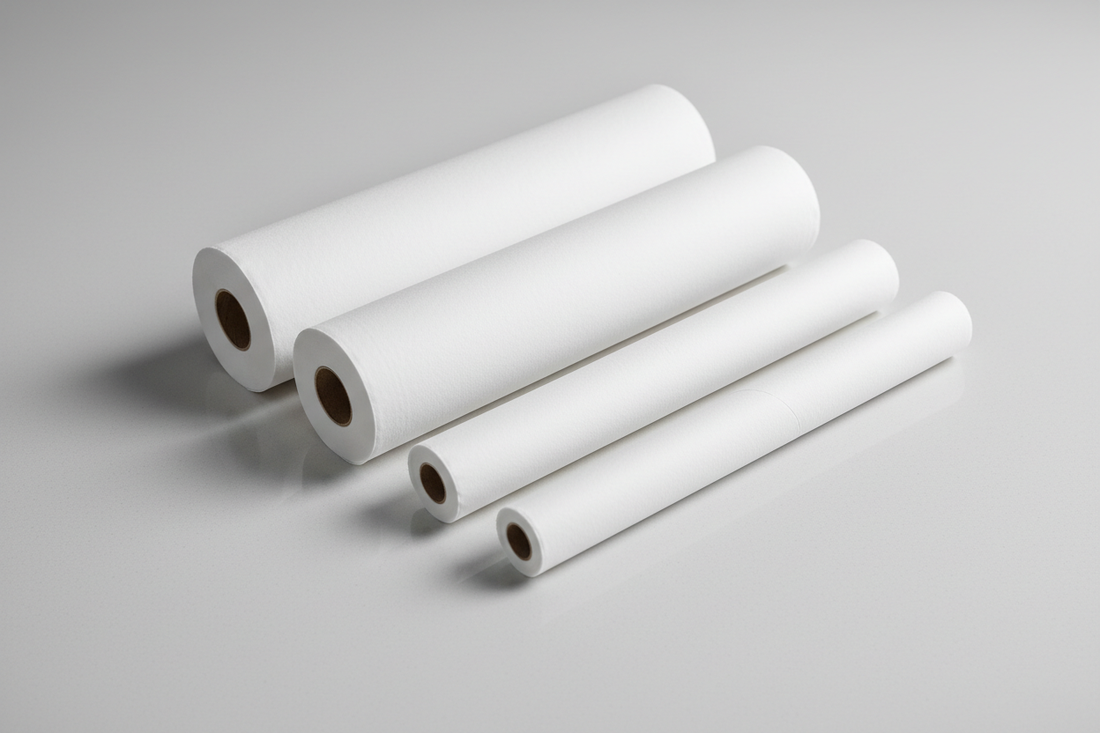 Rolos de marquesa para clínicas e estética: qual a largura e gama certas?