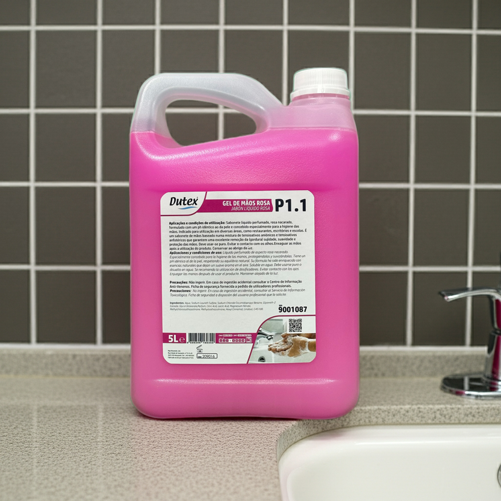 Sabonete Líquido Dutex 5L para Mãos Limpeza Suave e Económica