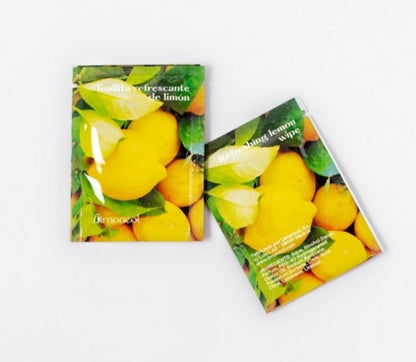 Toalhitas Refrescantes Limão x500 | Higiene rápida e frescura cítrica