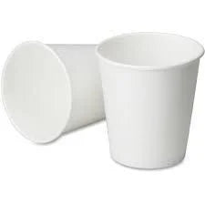 Copo de Papel 200 ml Branco — Bebidas Quentes e frias