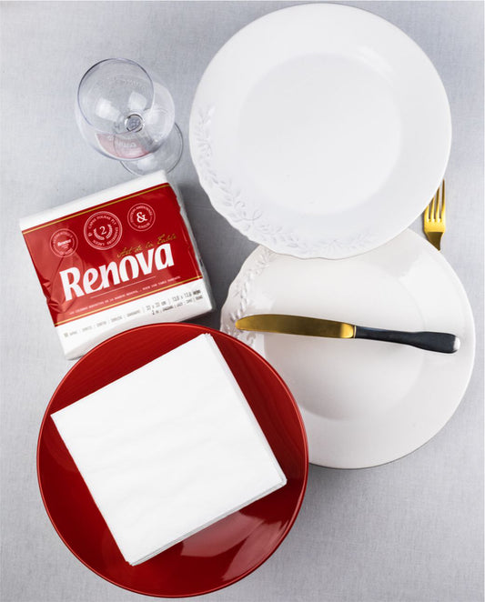 Guardanapos Brancos Art de La Table | Elegância e Suavidade