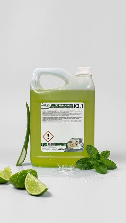 Detergente Líquido Loiça Manual K3.1 5 L — Uso Profissional