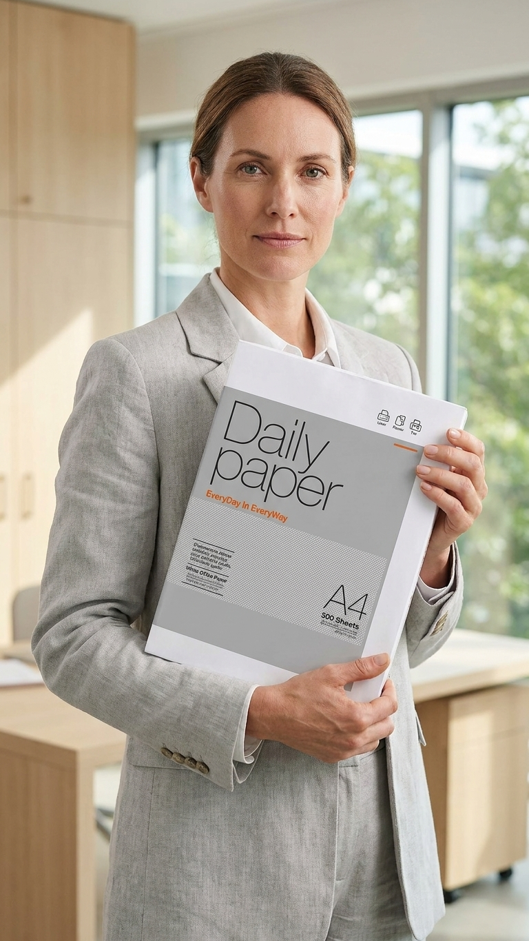 Papel Fotocópia A4 75g – Caixa 5 Resmas