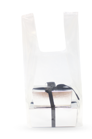Saco de Alça Incolor | Embalagem diária com benefício 100% reciclável