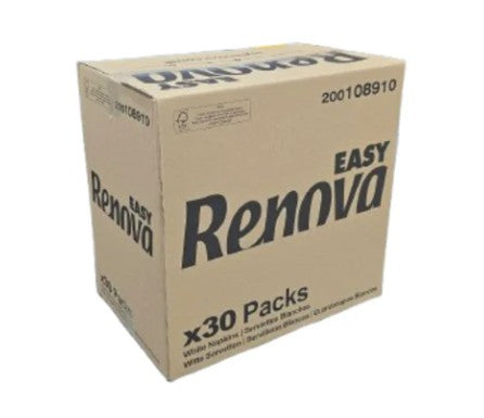 Guardanapos 33x33 Renova Easy Folha Simples — Pack 30x70