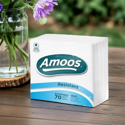 Guardanapos Amoos 33x33 Resistente