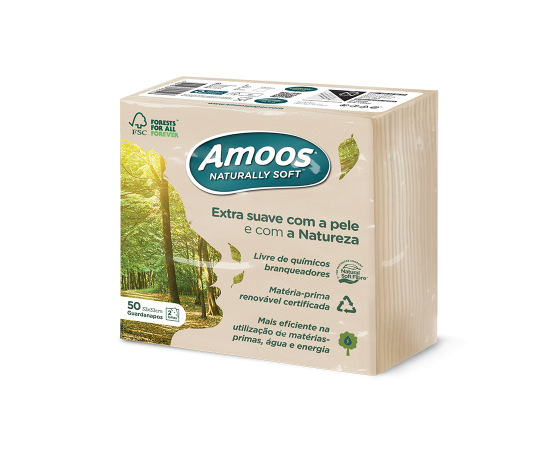 Guardanapo 33x33 Natural Soft | Eco-Friendly e Extra Suave