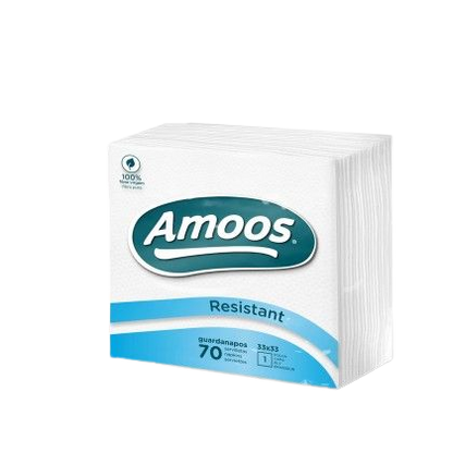 Guardanapos Amoos 33x33 Resistente