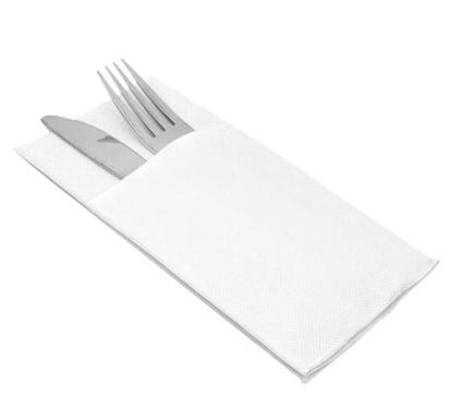 Guardanapo Kanguru 40x40 com Bolso para Talheres