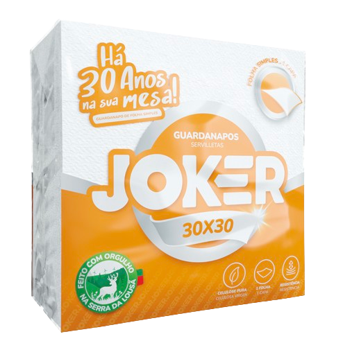GUARDANAPO 30X30 1F JOKER