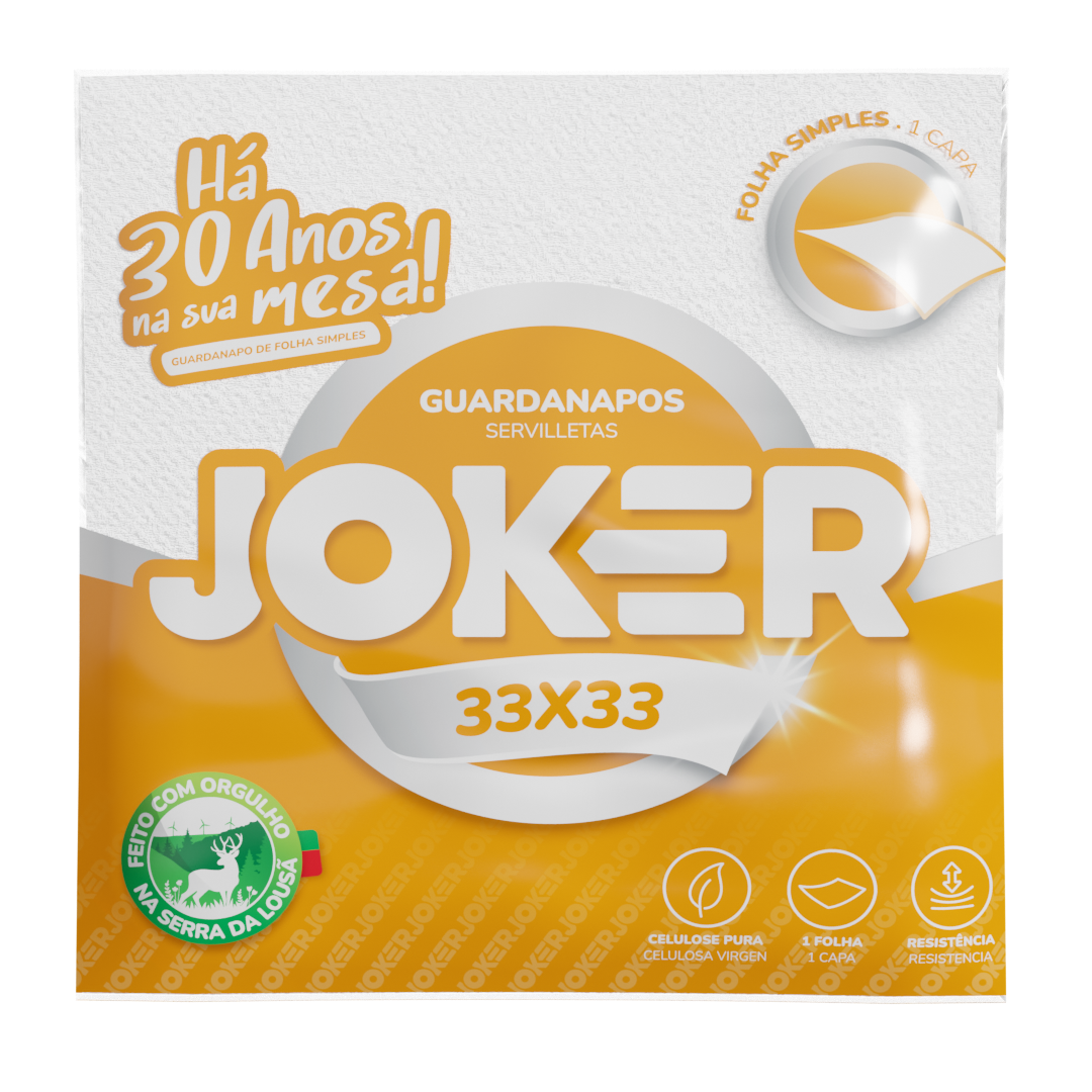 GUARDANAPO 33-33 1-F JOKER