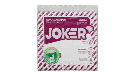 GUARDANAPO JOKER 22X22 2F