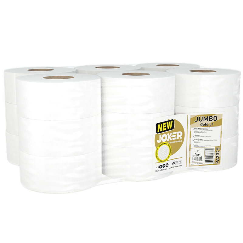 Papel Higiénico Jumbo Gold L+