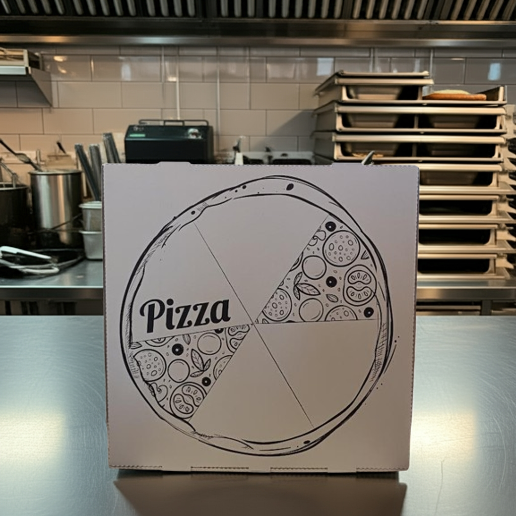Caixa para Pizza Resistente e Ecológica – Mantém o Sabor Quente