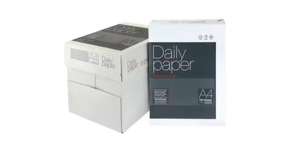 Resma Papel Fotocópia A4 75g — Impressão nítida e económica