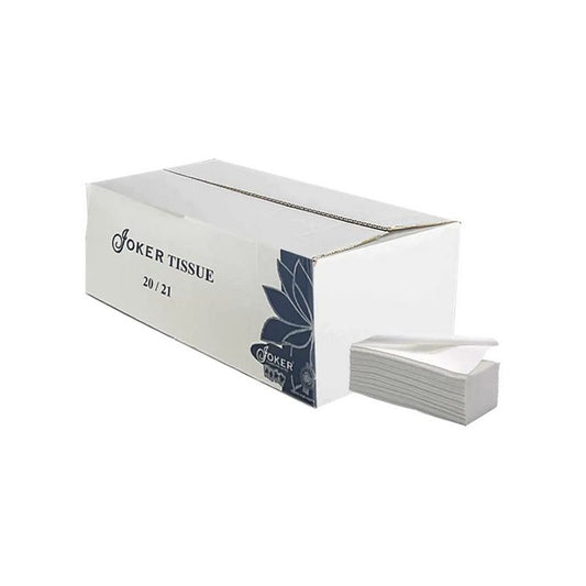 Toalha de Mão Tissue 20x21 — Higiene prática e absorção eficaz