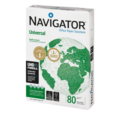 Papel Fotocópia Navigator A4 80g - Impressões nítidas e sem atolamentos