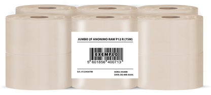 PAPEL HIGIENICO JUMBO NATURAL 