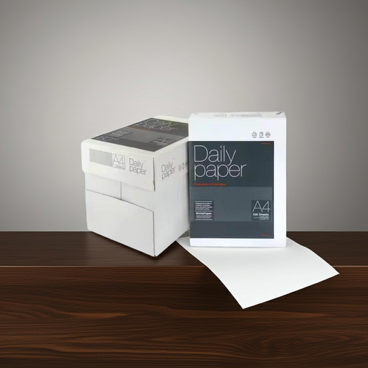 Resma Papel Fotocópia A4 75g — Impressão nítida e económica