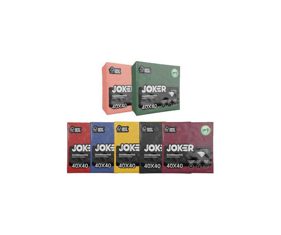 Guardanapo Joker 40x40 PP – Cor e Praticidade na Mesa