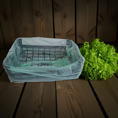 Saco para Alface — Conservação de Hortícolas em Caixas