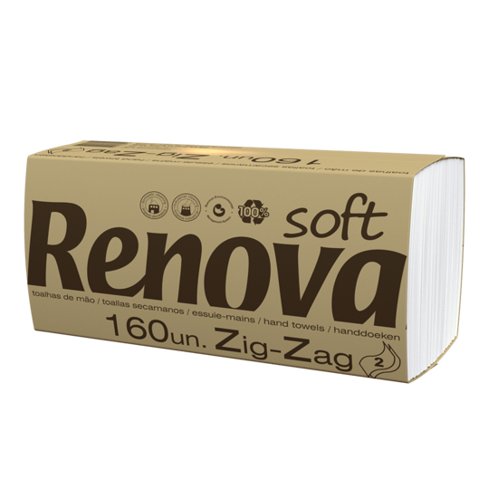 TOALHA DE MAO RENOVA SOFT 160UN