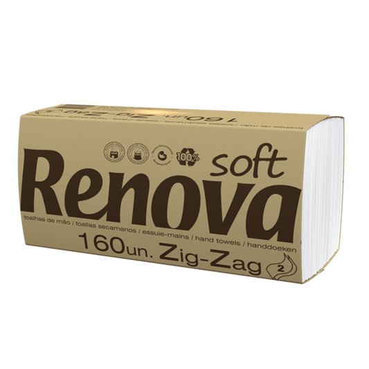 TOALHA DE MAO RENOVA SOFT 160UN