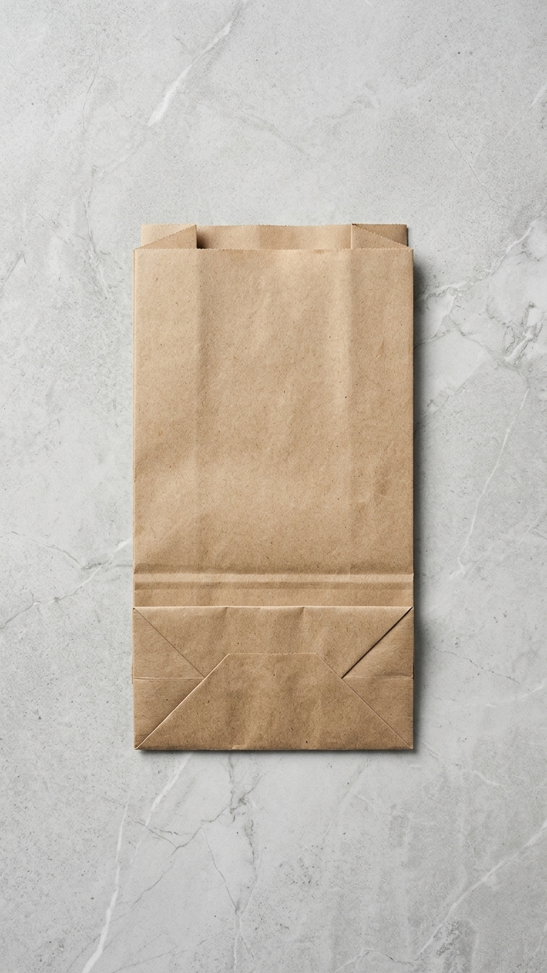 Saco Papel Tipo Americano para Take Away – Caixa com 500 Un.