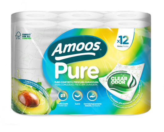 Papel Higiénico Amoos Pure