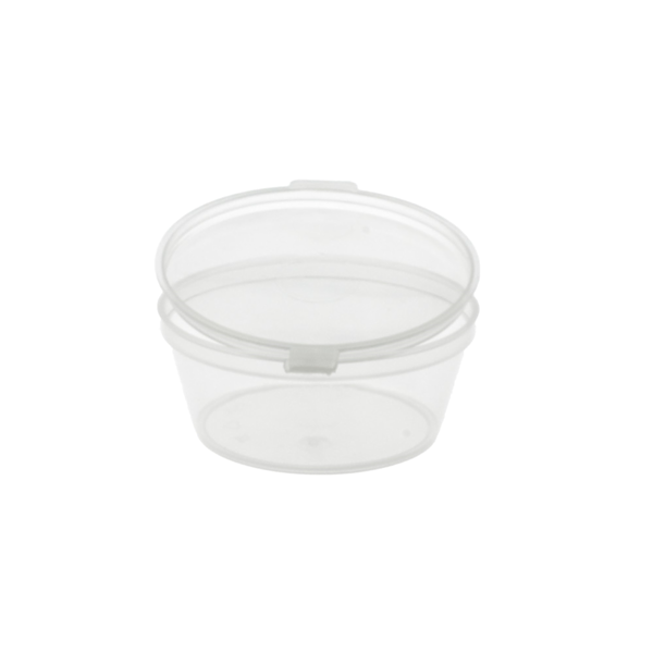 Terrina Transparente 90 ml com Tampa – Prática e Elegante