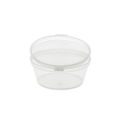 Terrina Transparente 90 ml com Tampa – Prática e Elegante