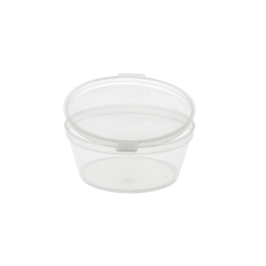Terrina Transparente 90 ml com Tampa – Prática e Elegante