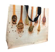 Sacos de Compras em Ráfia 45x40cm - Resistente e Ecológico