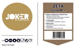 Toalha de Mão Zeta Gold para Hotéis e Spas com Alta Absorção