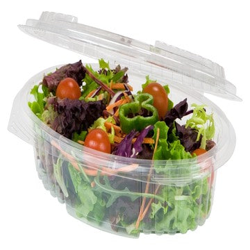 Taça Oval 750ml com Tampa — Saladas e Refeições Práticas