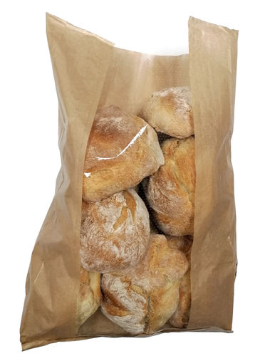 Saco de Papel para Pão com Janela
