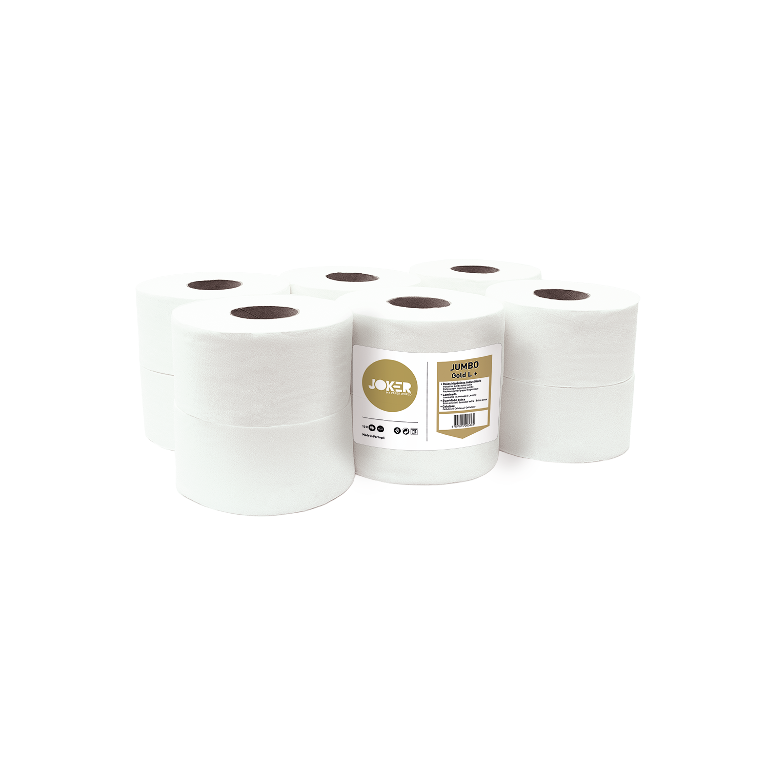 papel higienico jumbo gold