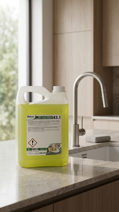 Detergente Líquido Loiça Manual K3.1 5 L — Uso Profissional