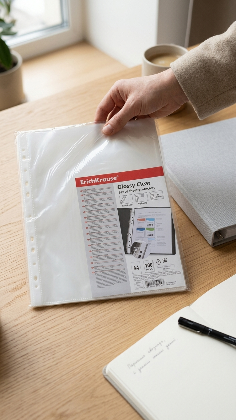 Micas A4 Transparentes – 100 Unidades